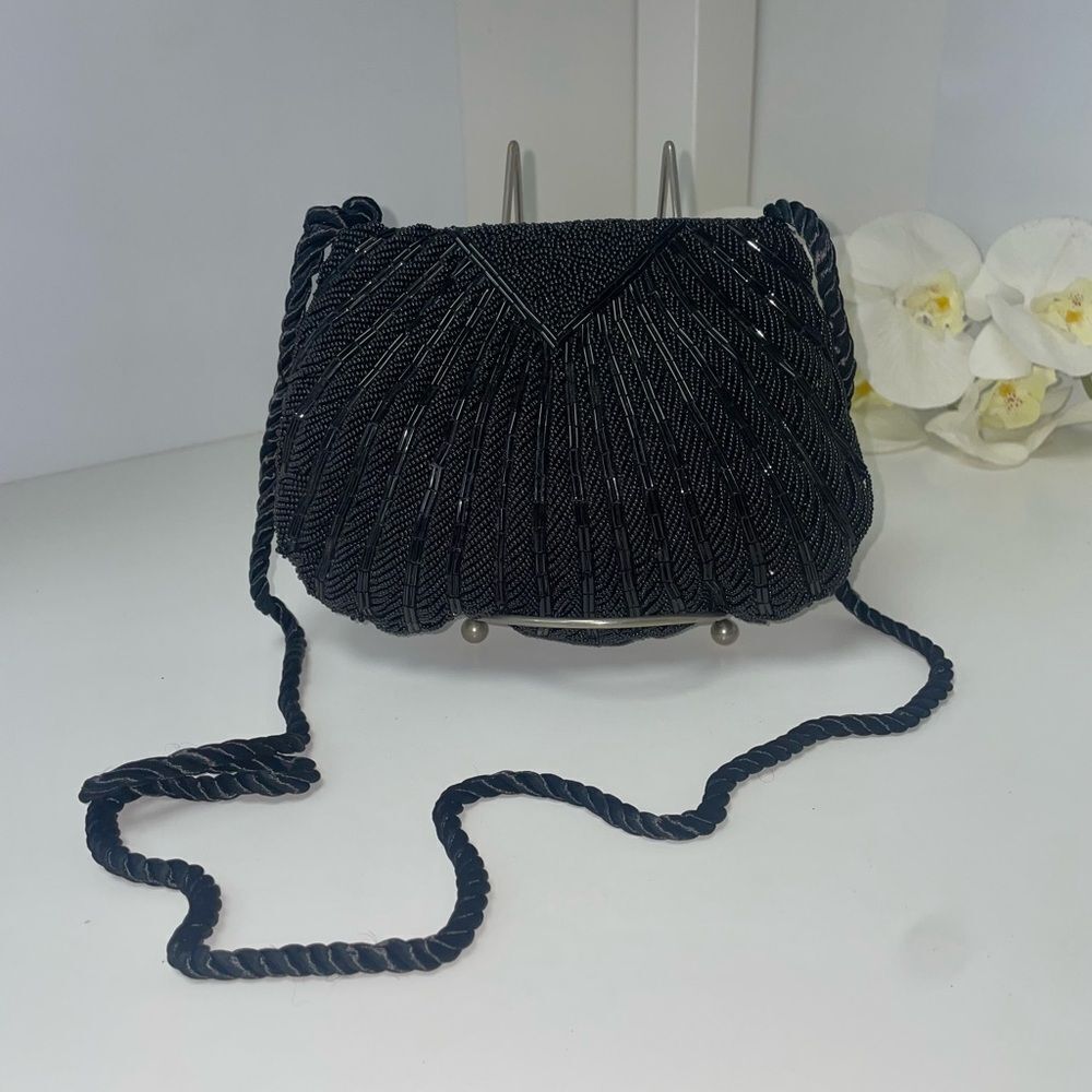Chic Black Crossbody Bag by Cadaz